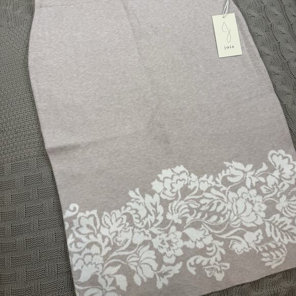 Joie Women's Pull-On Cottage Core Neutral Tones Boho Midi Skirt Size Large NWT - Picture 4 of 12